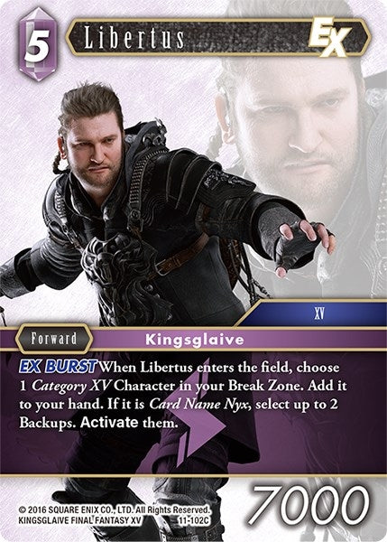 Image for Libertus EX (Opus XI) (11-102C) - Final Fantasy TCG