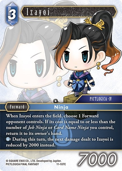 Image for Izayoi (Opus XI) (11-107C) - Final Fantasy TCG