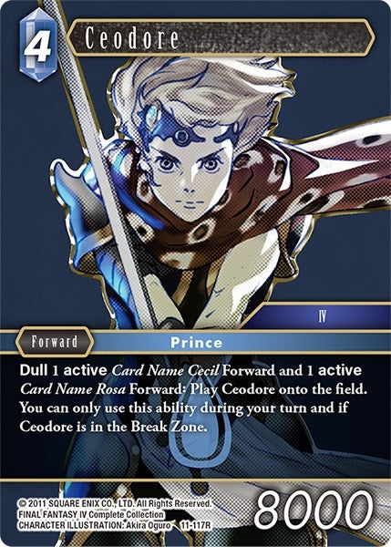 Image for Ceodore (Opus XI) (11-117R) - Final Fantasy TCG
