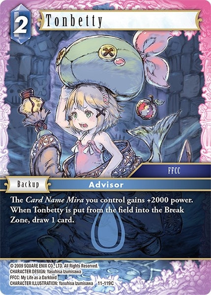Image for Tonbetty (Opus XI) (11-119C) - Final Fantasy TCG
