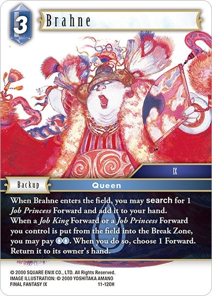 Image for Brahne (Opus XI) (11-120H) - Final Fantasy TCG