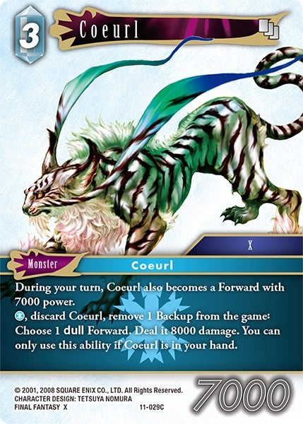 Image for Coeurl (Opus XI) (11-029C) - Final Fantasy TCG
