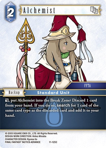 Image for Alchemist (Opus XI) (11-125C) - Final Fantasy TCG