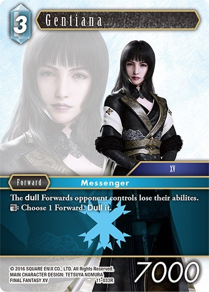 Image for Gentiana (Opus XI) (11-033R) - Final Fantasy TCG