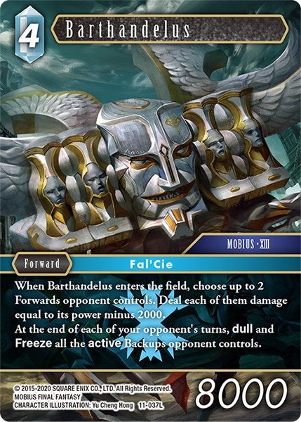 Image for Barthandelus (Opus XI) (11-037L) - Final Fantasy TCG