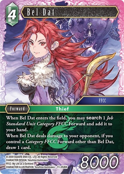 Image for Bel Dat (Opus XI) (11-058H) - Final Fantasy TCG