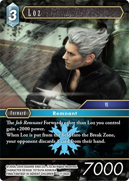 Image for Loz (Opus XI) (11-042C) - Final Fantasy TCG