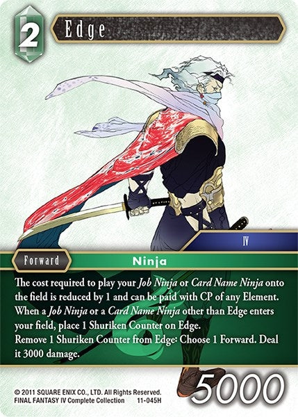 Image for Edge (Opus XI) (11-045H) - Final Fantasy TCG