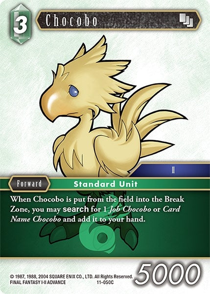Image for Chocobo (Opus XI) (11-050C) - Final Fantasy TCG