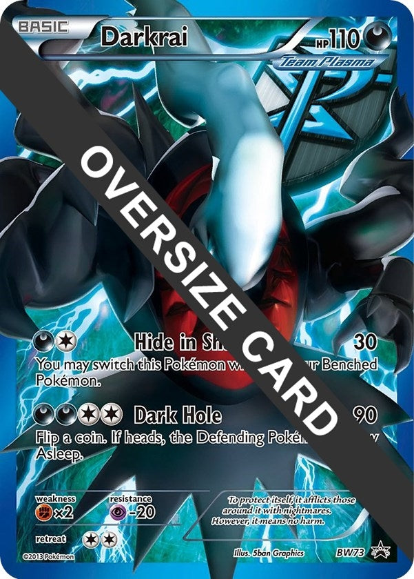 Image for Darkrai - BW73 (BW Black Star Promos) (Jumbo Cards) (BW73) - Pokemon