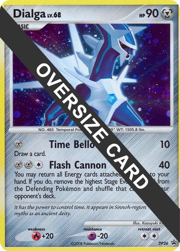 Image for Dialga - DP26 (DP Black Star Promo) (Jumbo Cards) (DP26) - Pokemon