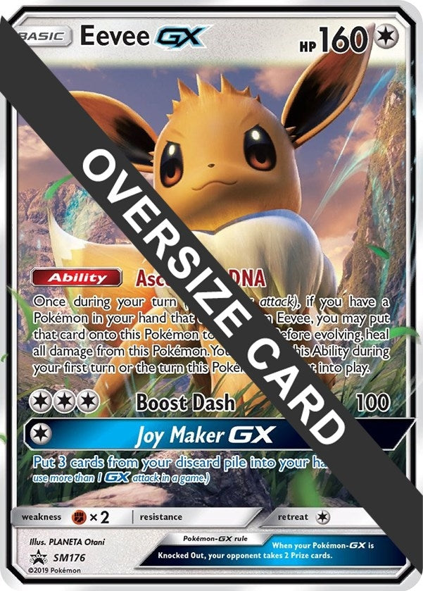 Image for Eevee GX - SM176 (SM Black Star Promo) (Jumbo Cards) (SM176) - Pokemon