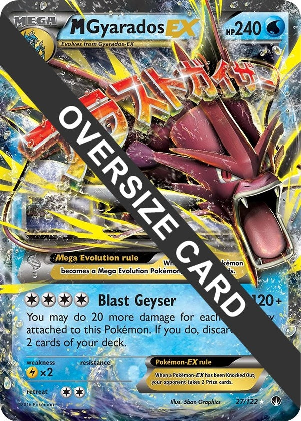 Image for M Gyarados EX (Jumbo Cards) (027/122) - Pokemon