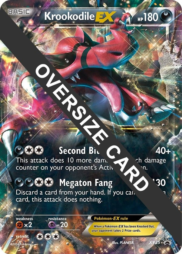Image for Krookodile EX - XY25 (Jumbo Cards) (XY25) - Pokemon