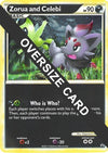 Image for Zorua and Celebi (Black and White Tour Promo) (Jumbo Cards) - Pokemon