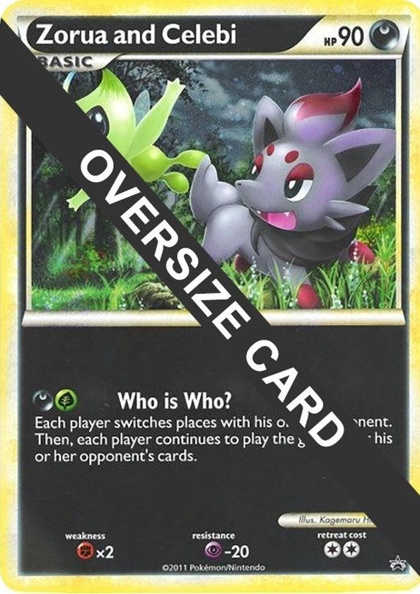 Image for Zorua and Celebi (Black and White Tour Promo) (Jumbo Cards) - Pokemon