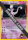 Image for Rocket's Mewtwo (Jumbo Cards) (014/132) - Pokemon
