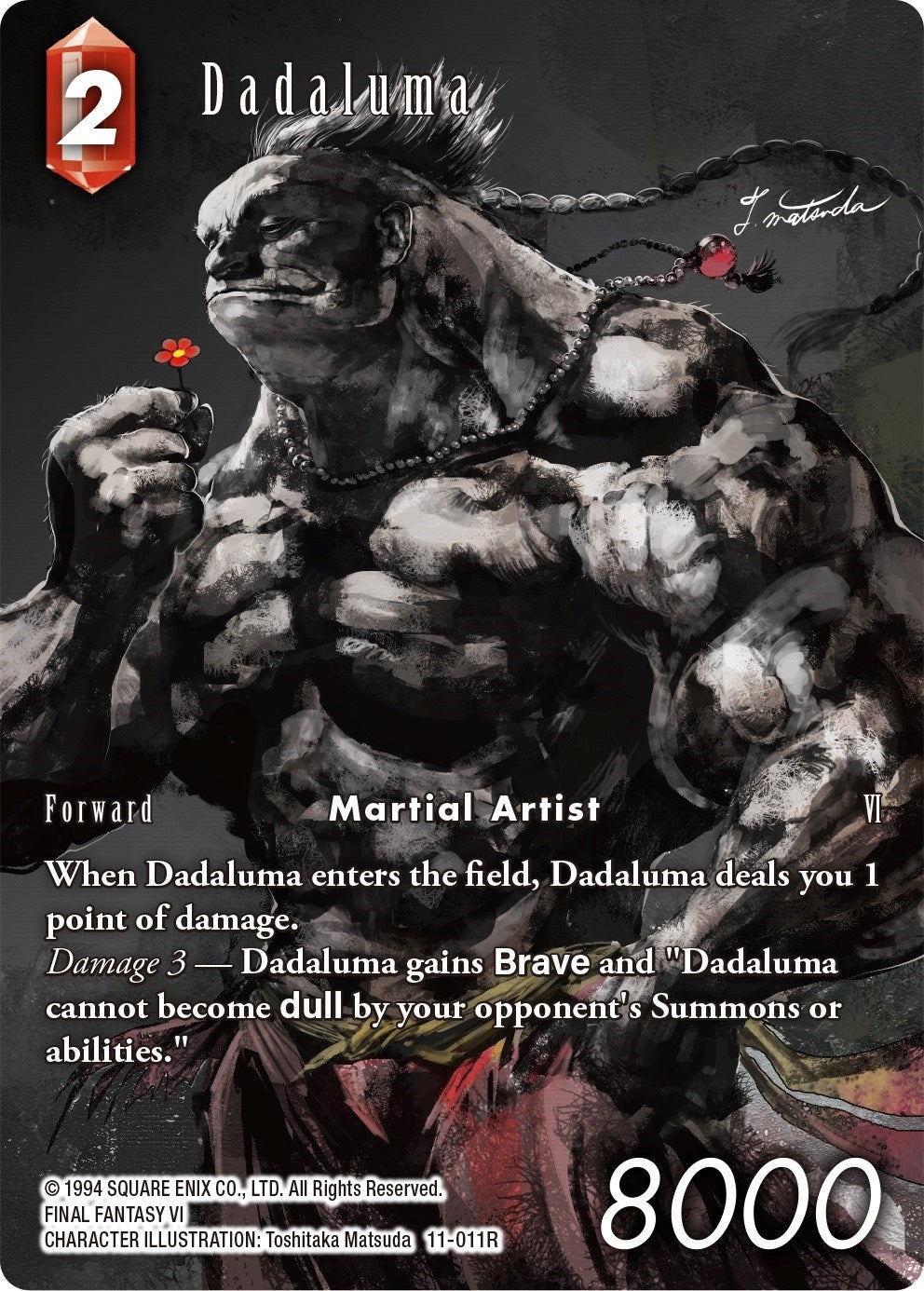 Image for Dadaluma (Full Art) (Opus XI) (11-011R) - Final Fantasy TCG