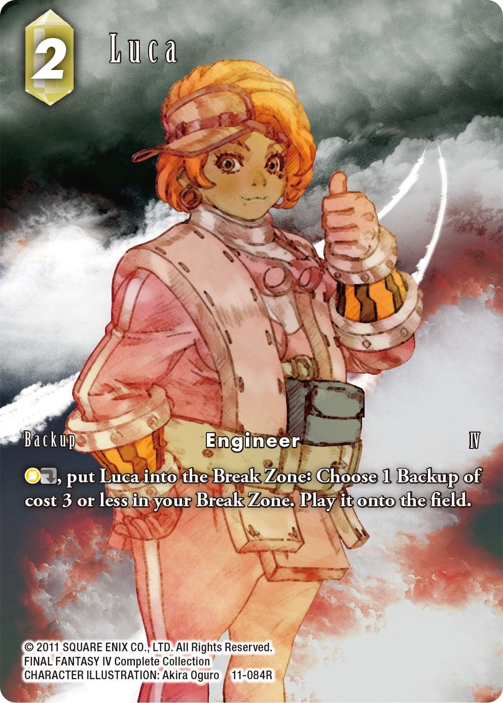 Image for Luca (Full Art) (Opus XI) (11-084R) - Final Fantasy TCG