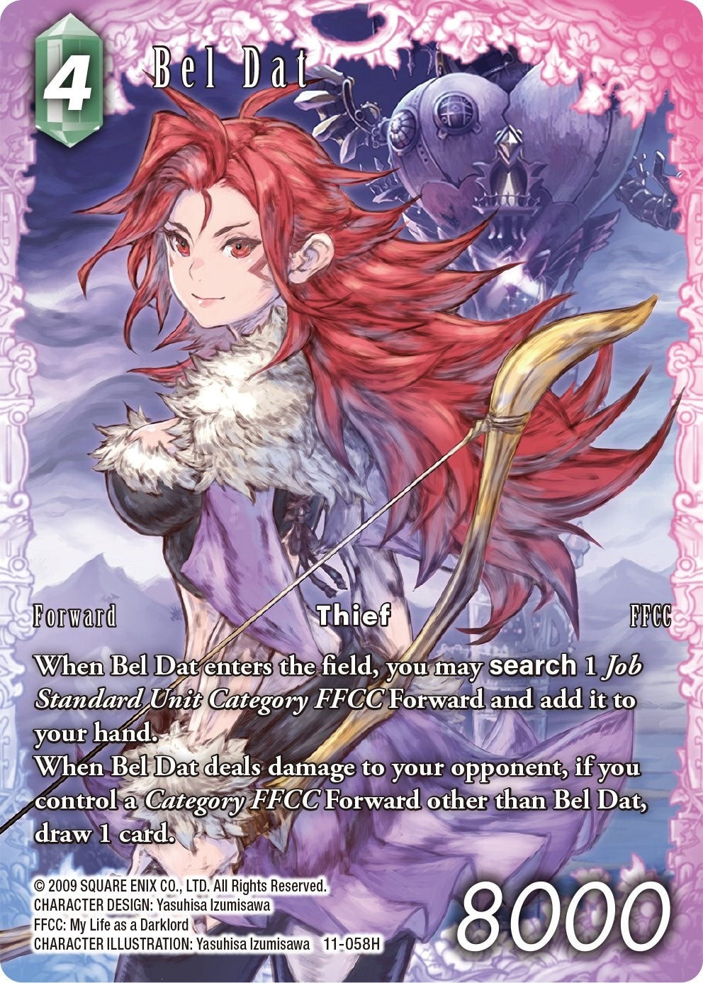 Image for Bel Dat (Full Art) (Opus XI) (11-058H) - Final Fantasy TCG
