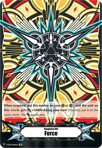 Image for Imaginary Gift [Force] - Shinemon Nitta Colors ver.2 (IGR) (Gift Markers) (V-GM/0120EN) - Cardfight Vanguard