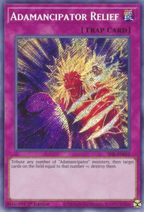 Image for Adamancipator Relief (Secret Slayers) (SESL-EN012) - YuGiOh