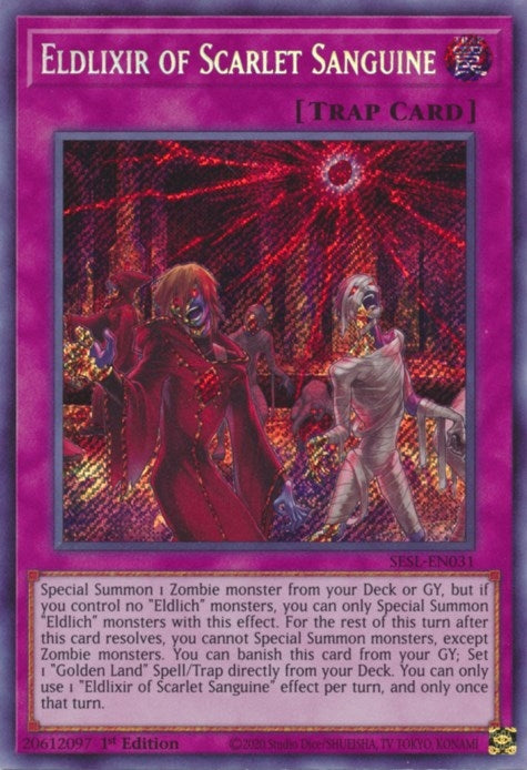 Image for Eldlixir of Scarlet Sanguine (Secret Slayers) (SESL-EN031) - YuGiOh