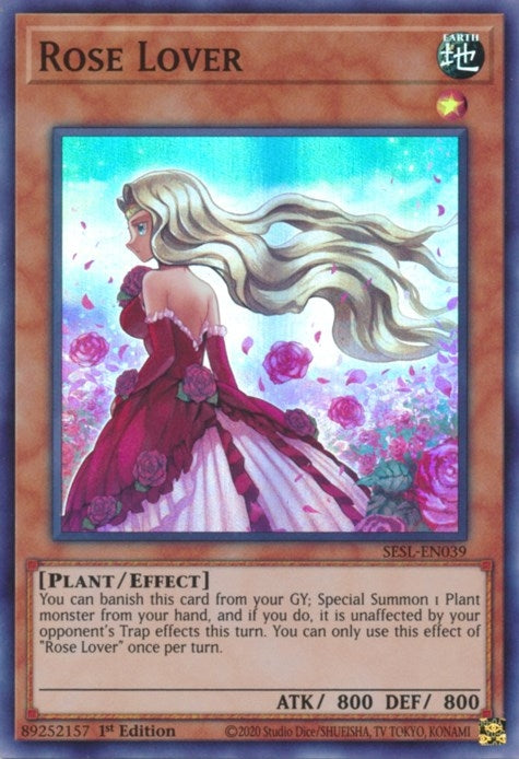 Image for Rose Lover (Secret Slayers) (SESL-EN039) - YuGiOh