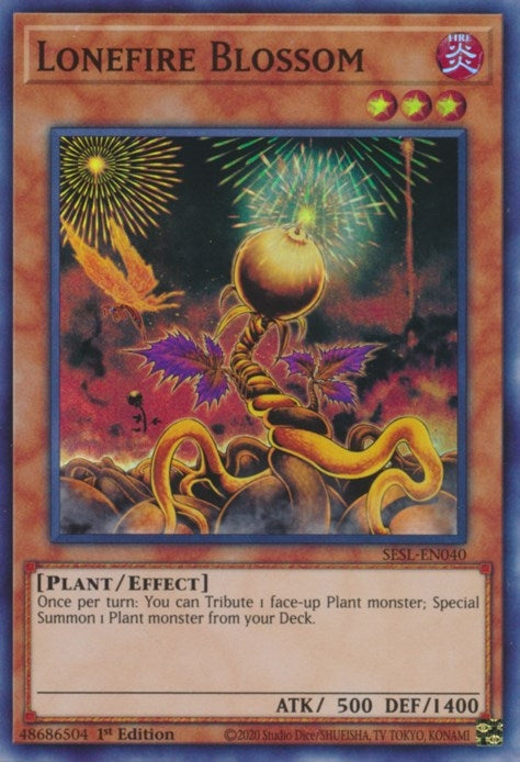 Image for Lonefire Blossom (Secret Slayers) (SESL-EN040) - YuGiOh
