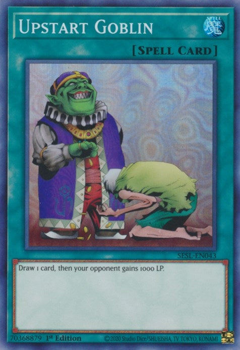 Image for Upstart Goblin (Secret Slayers) (SESL-EN043) - YuGiOh