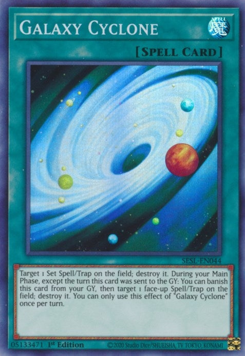 Image for Galaxy Cyclone (Secret Slayers) (SESL-EN044) - YuGiOh