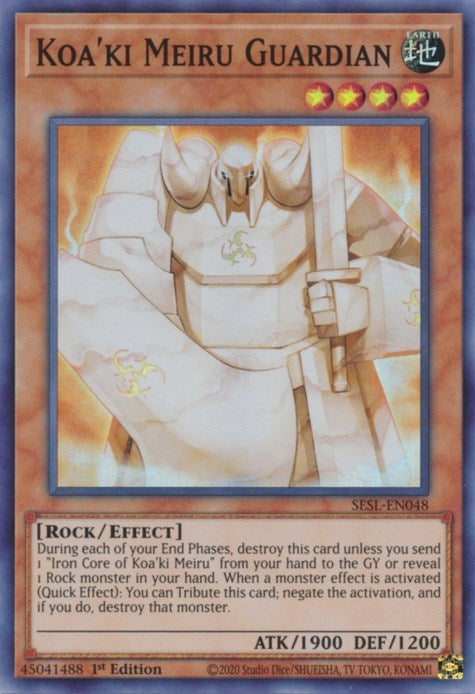 Image for Koa'ki Meiru Guardian (Secret Slayers) (SESL-EN048) - YuGiOh