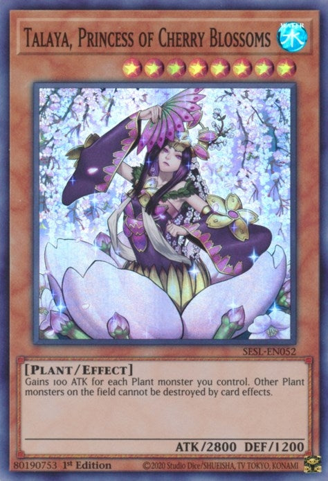 Image for Talaya, Princess of Cherry Blossoms (Secret Slayers) (SESL-EN052) - YuGiOh