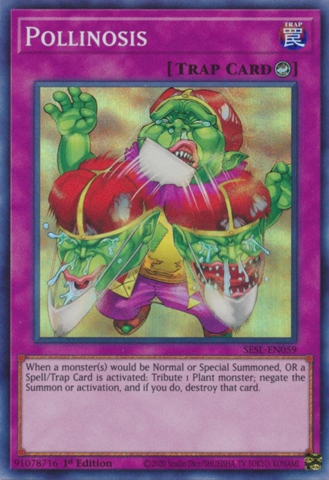 Image for Pollinosis (Secret Slayers) (SESL-EN059) - YuGiOh