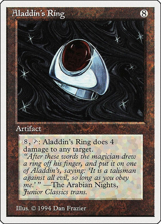 Image for Aladdin's Ring (Summer Magic) (232) - Magic: The Gathering
