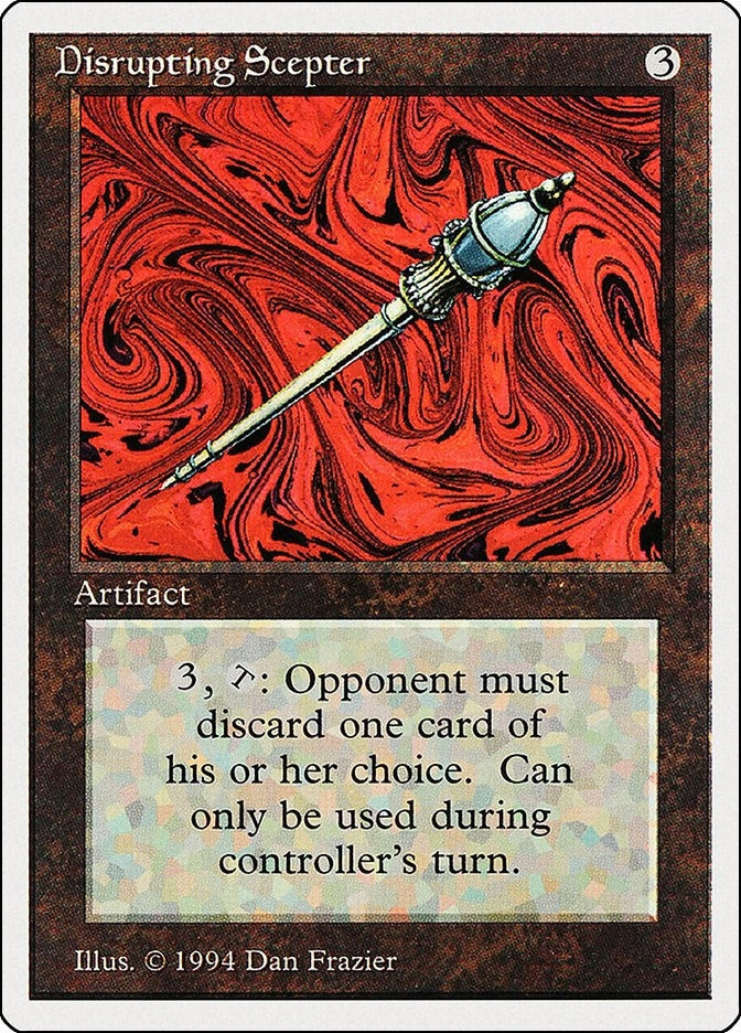 Image for Disrupting Scepter (Summer Magic) (245) - Magic: The Gathering