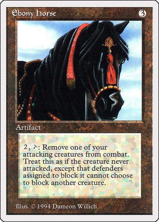 Image for Ebony Horse (Summer Magic) (247) - Magic: The Gathering