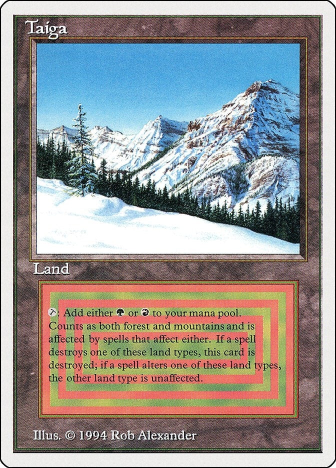 Image for Taiga (Summer Magic) (287) - Magic: The Gathering
