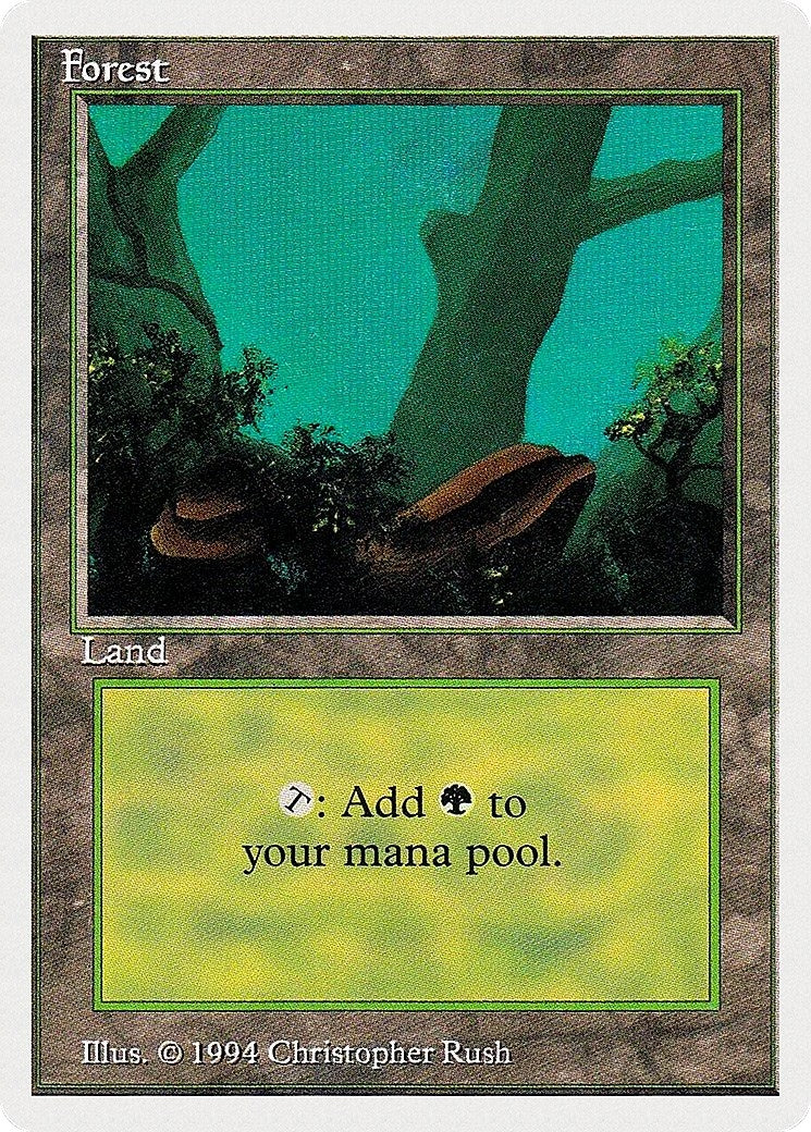 Image for Forest (A) (Summer Magic) (304) - Magic: The Gathering