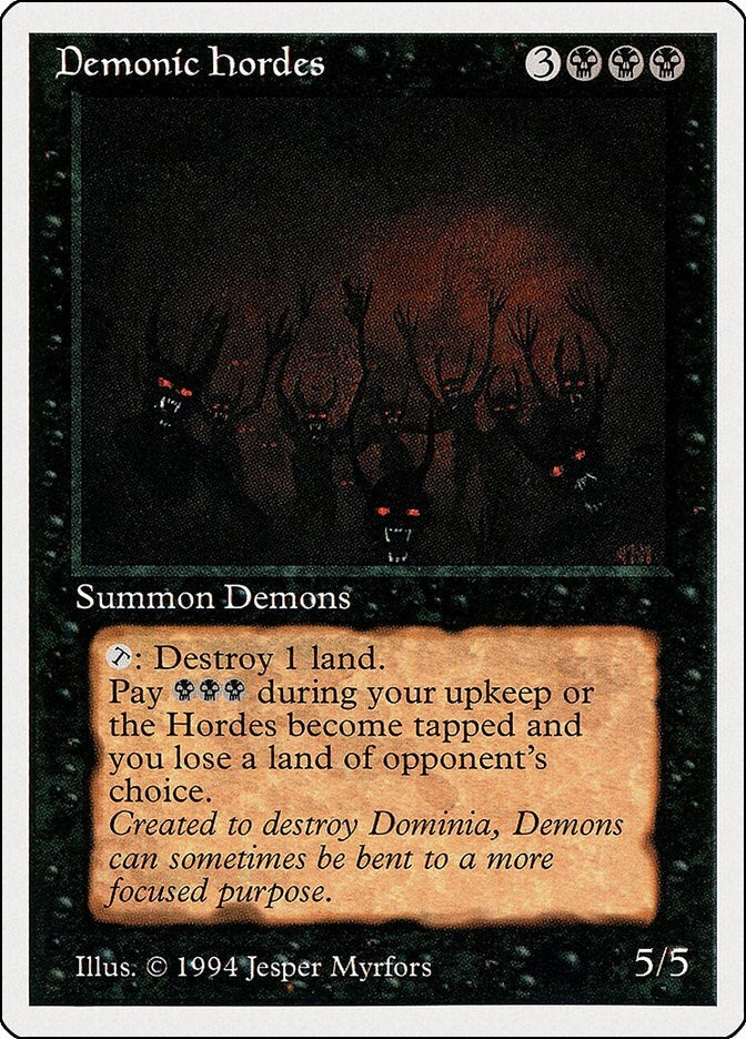 Image for Demonic Hordes (Summer Magic) (104) - Magic: The Gathering
