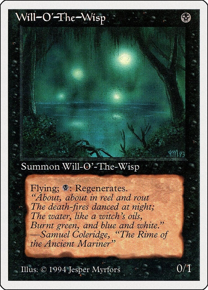 Image for Will-o'-the-Wisp (Summer Magic) (137) - Magic: The Gathering