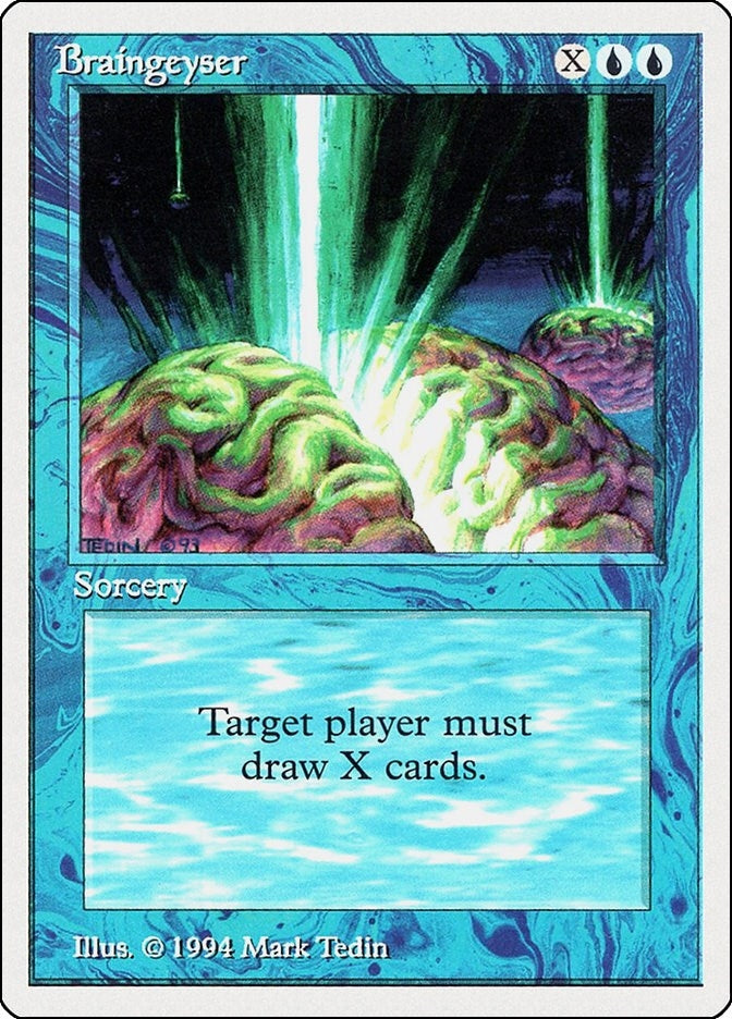 Image for Braingeyser (Summer Magic) (50) - Magic: The Gathering