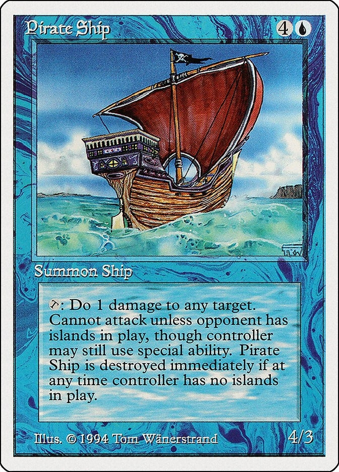 Image for Pirate Ship (Summer Magic) (72) - Magic: The Gathering