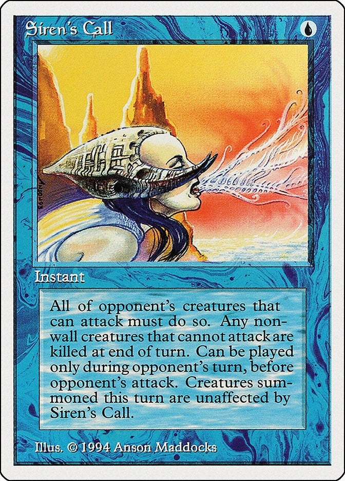 Image for Siren's Call (Summer Magic) (80) - Magic: The Gathering