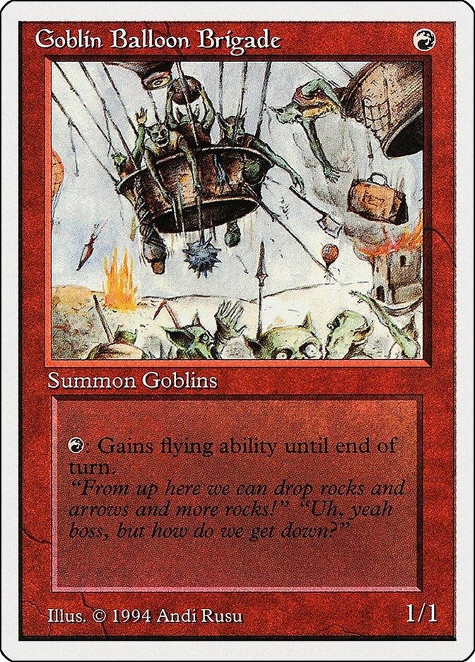 Image for Goblin Balloon Brigade (Summer Magic) (154) - Magic: The Gathering
