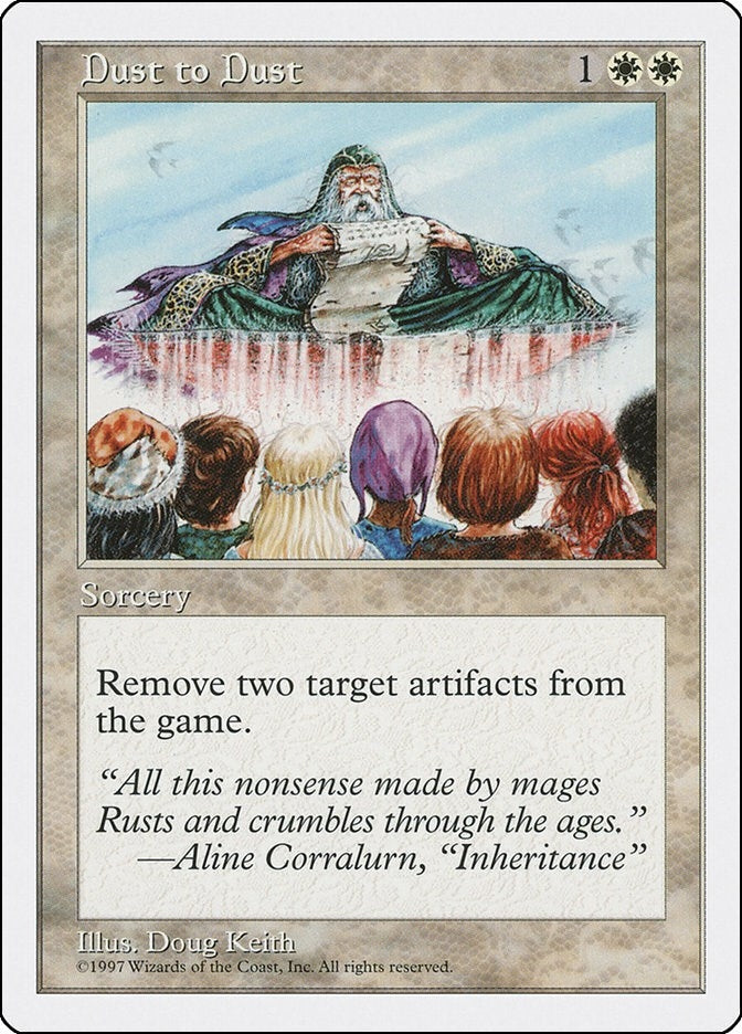 Image for Dust to Dust (Fifth Edition) - Magic: The Gathering