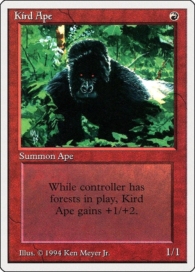 Image for Kird Ape (Summer Magic) (161) - Magic: The Gathering