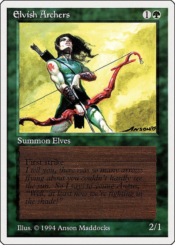 Image for Elvish Archers (Summer Magic) (193) - Magic: The Gathering