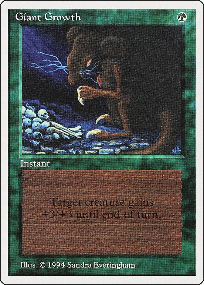 Image for Giant Growth (Summer Magic) (199) - Magic: The Gathering