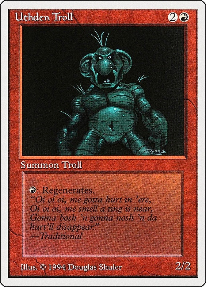 Image for Uthden Troll (Summer Magic) (182) - Magic: The Gathering